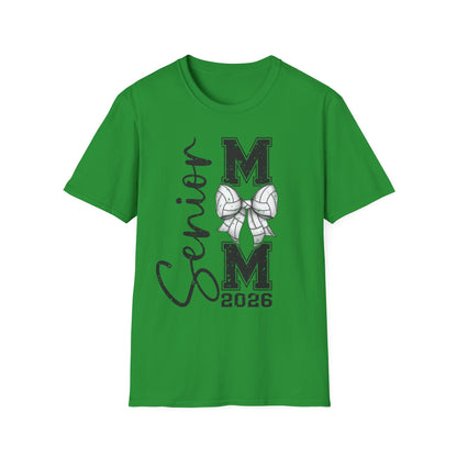 Senior Volleyball Mom 2026 Unisex Softstyle T-Shirt