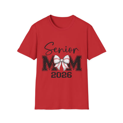 Senior Mom 2026 Baseball T-Shirt