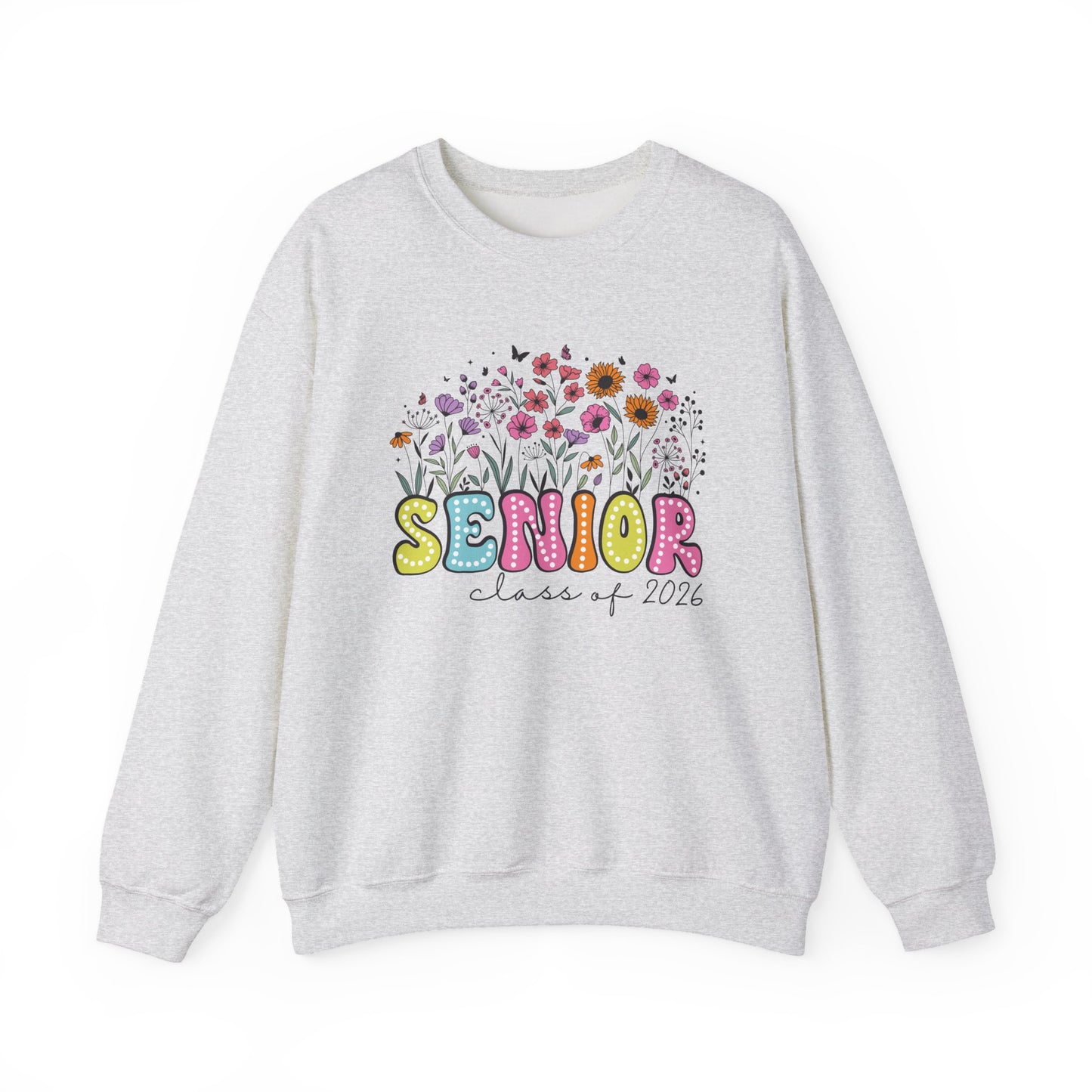 Senior Class of 2026 Floral Sweatshirt