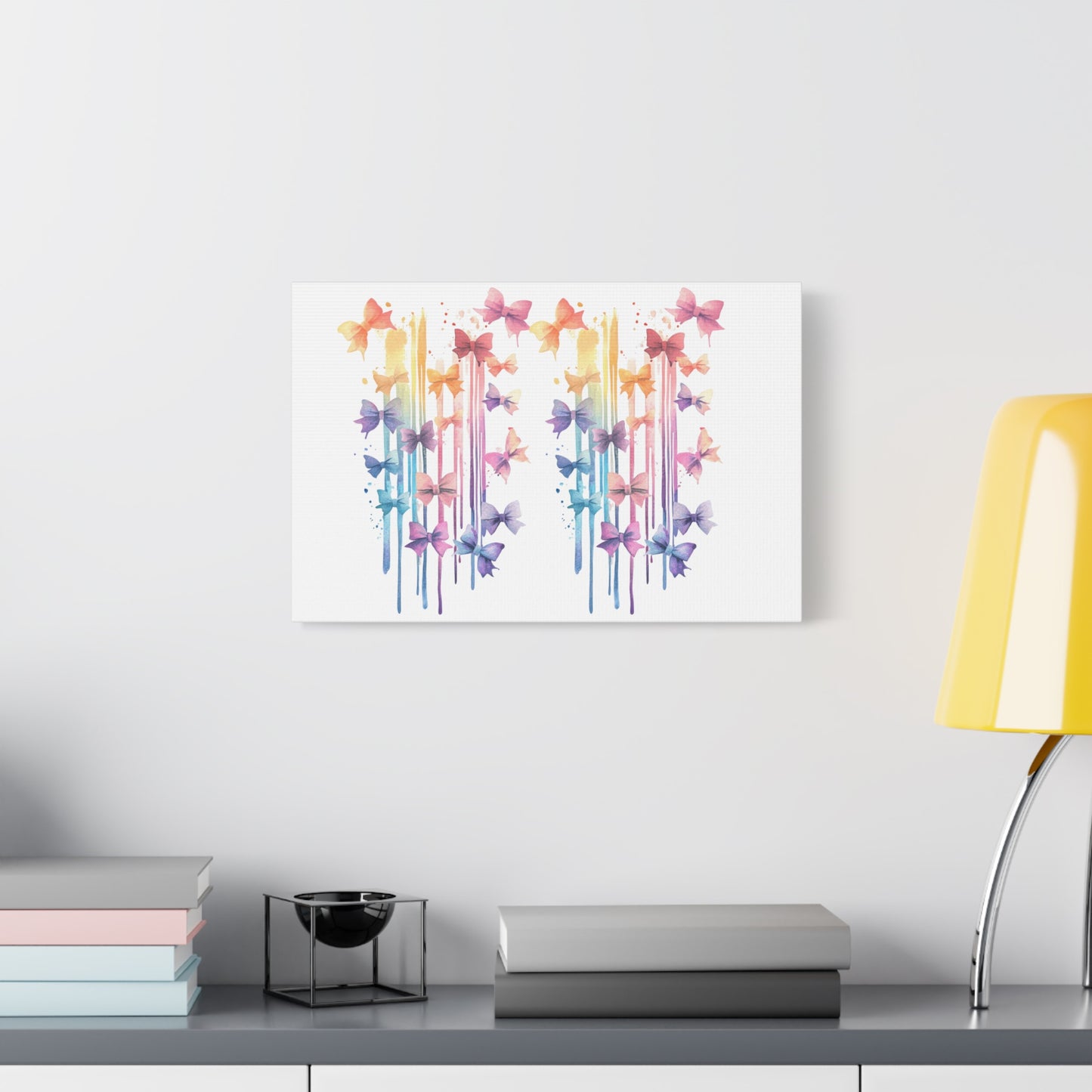 Vibrant Butterfly Bow Wall Decor