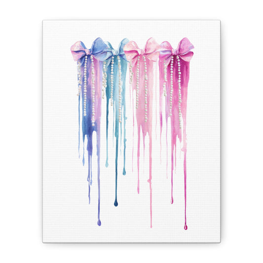 Colorful Drip  Abstract Wall Decor