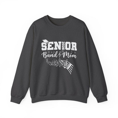 Senior Band Mom 2026 Sweatshirt, Music Lover Gift, Unisex Crewneck, Concert Apparel, Family Celebration