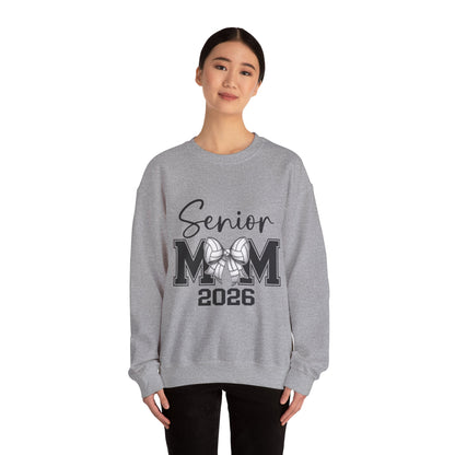 Senior Volleyball Mom 2026 Crewneck Sweatshirt