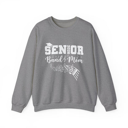 Senior Band Mom 2026 Sweatshirt, Music Lover Gift, Unisex Crewneck, Concert Apparel, Family Celebration