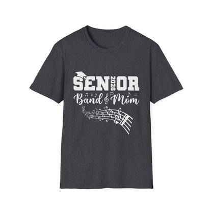 Senior Band Mom 2026 T-Shirt, Unisex Softstyle