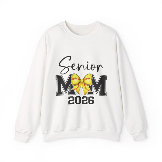 Senior Softball Mom 2026 Sweatshirt