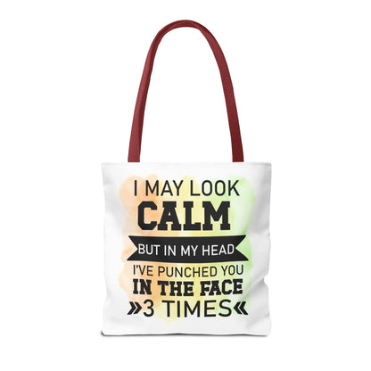 Humorous Tote Bag, Funny Gift for Friends, Everyday Use, Shopping Bag, Motivational Quote, Office Humor, Unique Present