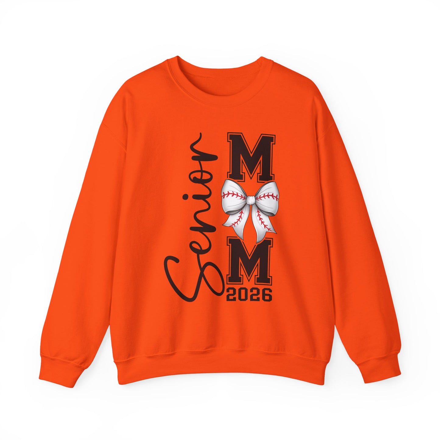 Senior Baseball Mom 2026 Crewneck Sweatshirt