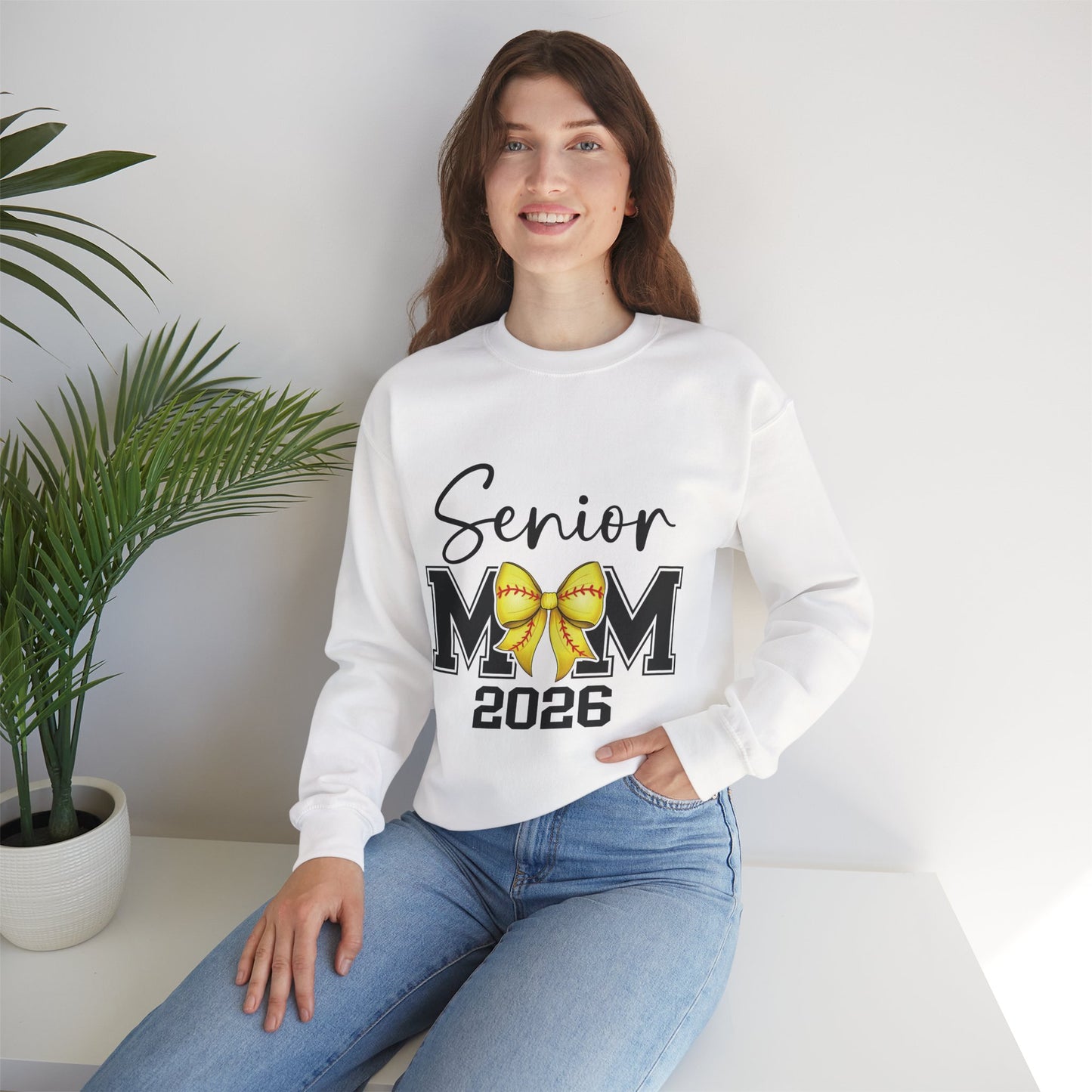 Senior Softball Mom 2026 Sweatshirt