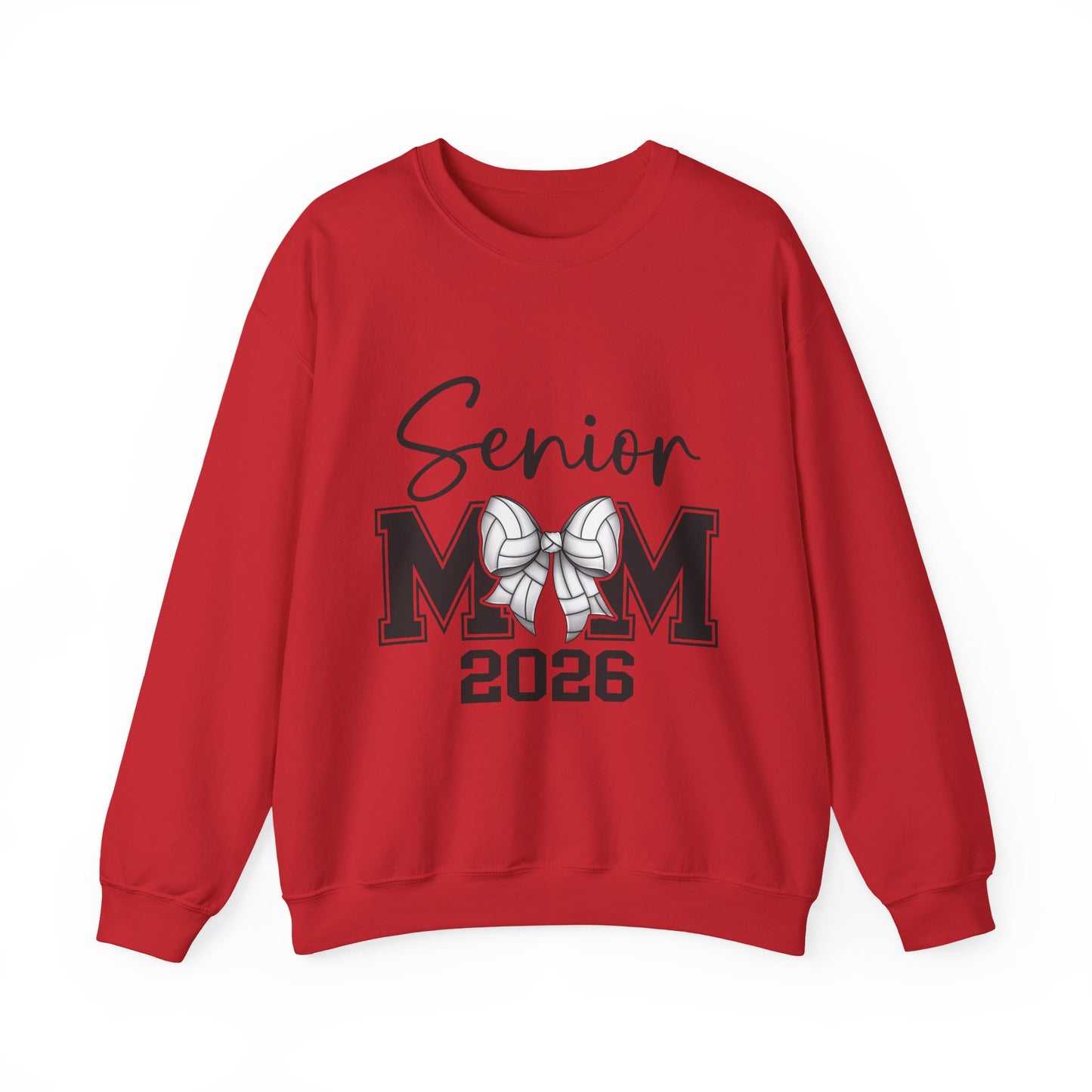 Senior Volleyball Mom 2026 Crewneck Sweatshirt