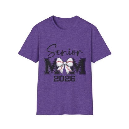 Senior Mom 2026 Baseball T-Shirt
