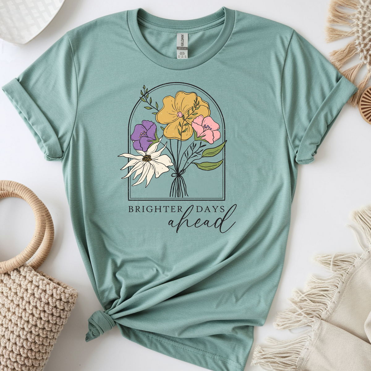 Bright Days Ahead Inspirational T-shirt