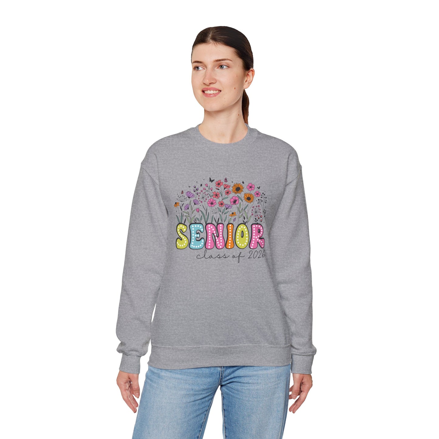 Senior Class of 2026 Floral Sweatshirt