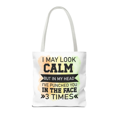 Humorous Tote Bag, Funny Gift for Friends, Everyday Use, Shopping Bag, Motivational Quote, Office Humor, Unique Present