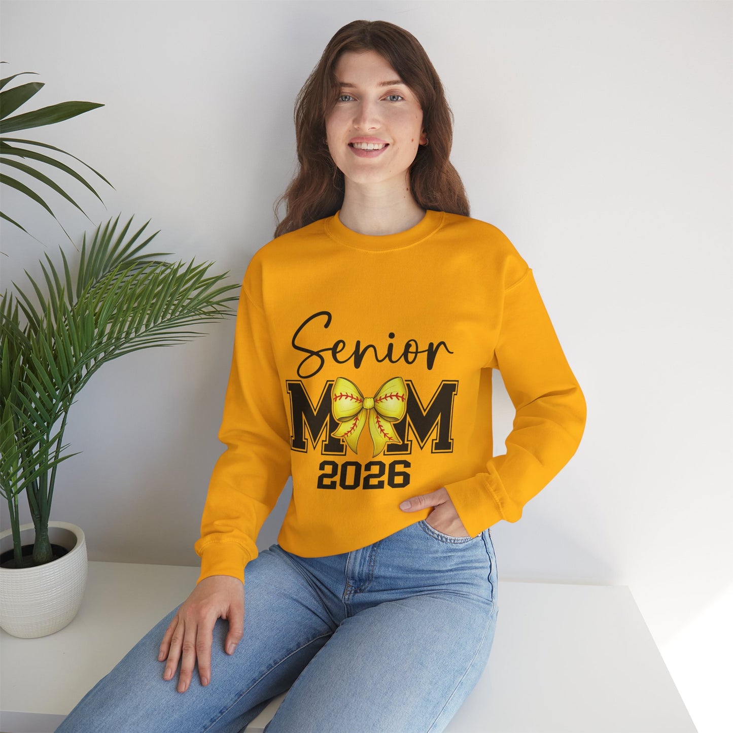 Senior Softball Mom 2026 Sweatshirt