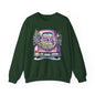 Merry Christmas Truck Sweatshirt, Cozy Crewneck for Holiday Celebrations, Unisex Christmas Apparel, Gift for Friends & Family, Winter Fashion