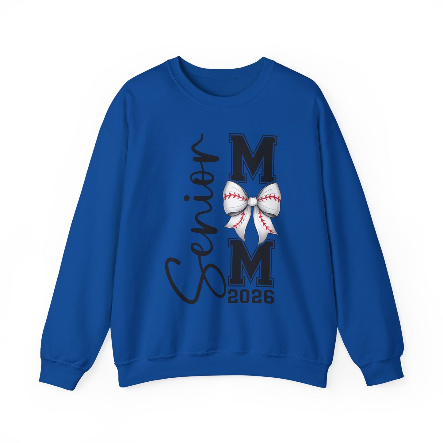Senior Baseball Mom 2026 Crewneck Sweatshirt