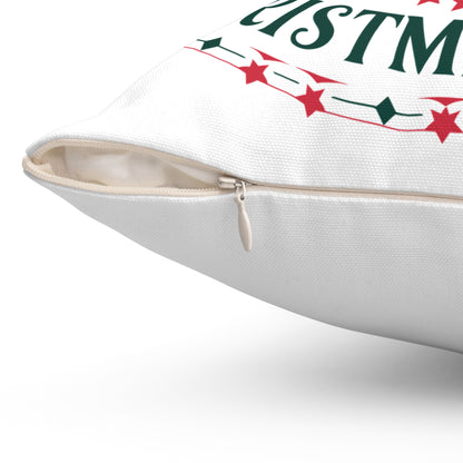 Farm Fresh Christmas Trees Throw Pillow