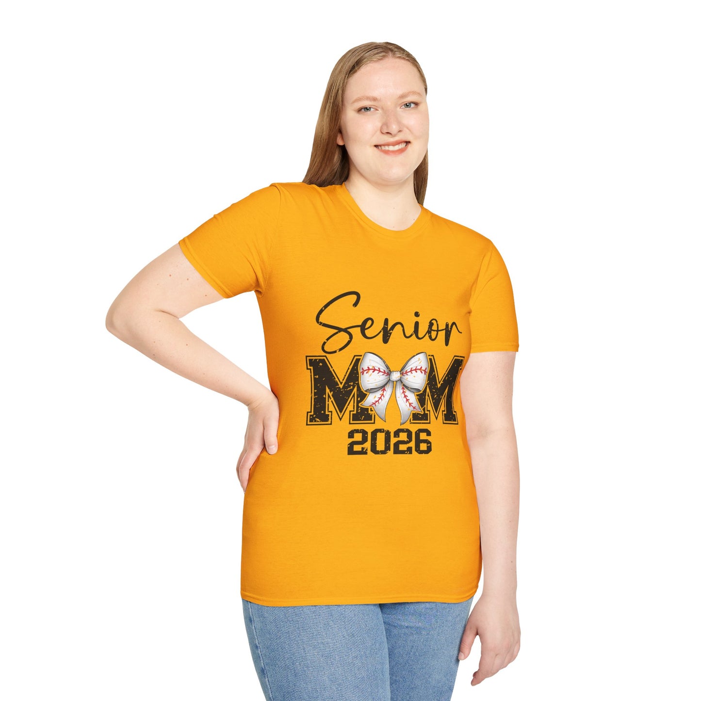 Senior Mom 2026 Baseball T-Shirt